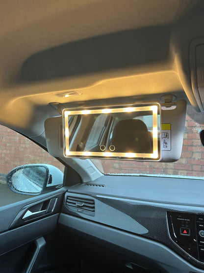 LED Car Vanity Makeup Mirror