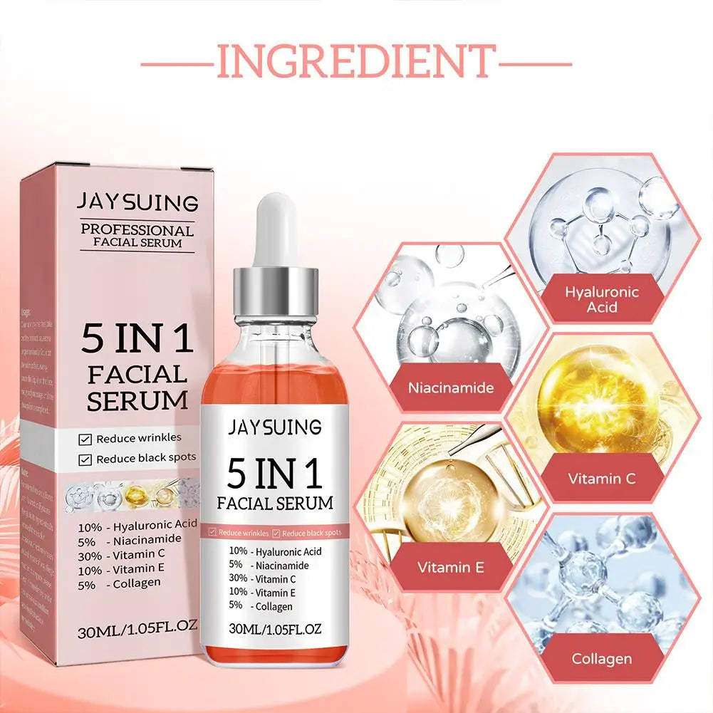 5 In 1 Face Moisturizing Serum