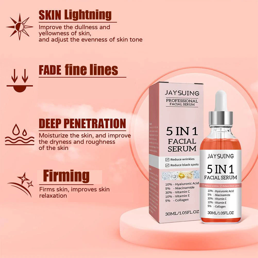 5 In 1 Face Moisturizing Serum